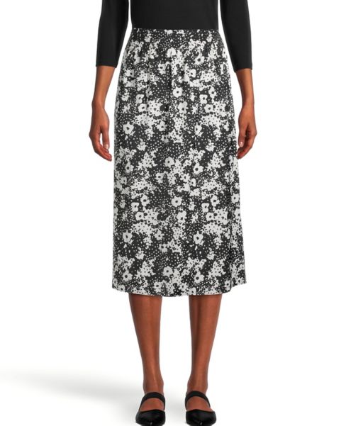 ann taylor floral pencil skirt