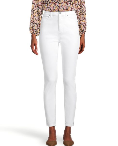 white cargo sweatpants