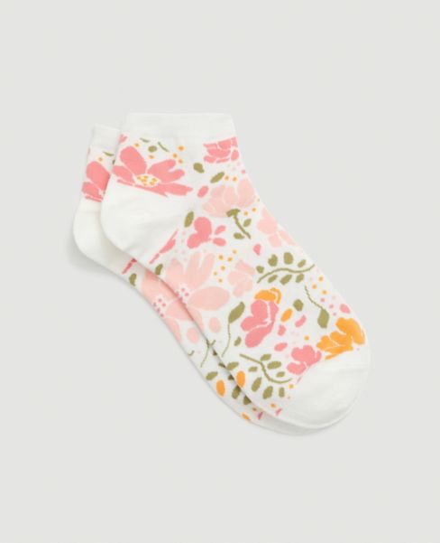 Image of Ann Taylor Factory Floral Ankle Socks