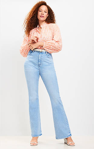 Flare Leg Jeans