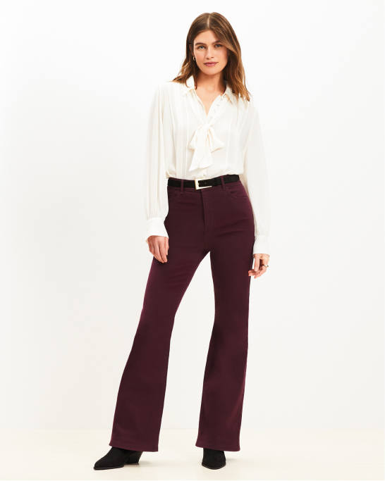 パンツ mame  Wool High Waisted Flared Pants 51GTa3FXgRL._SY350_QL65_.jpg
