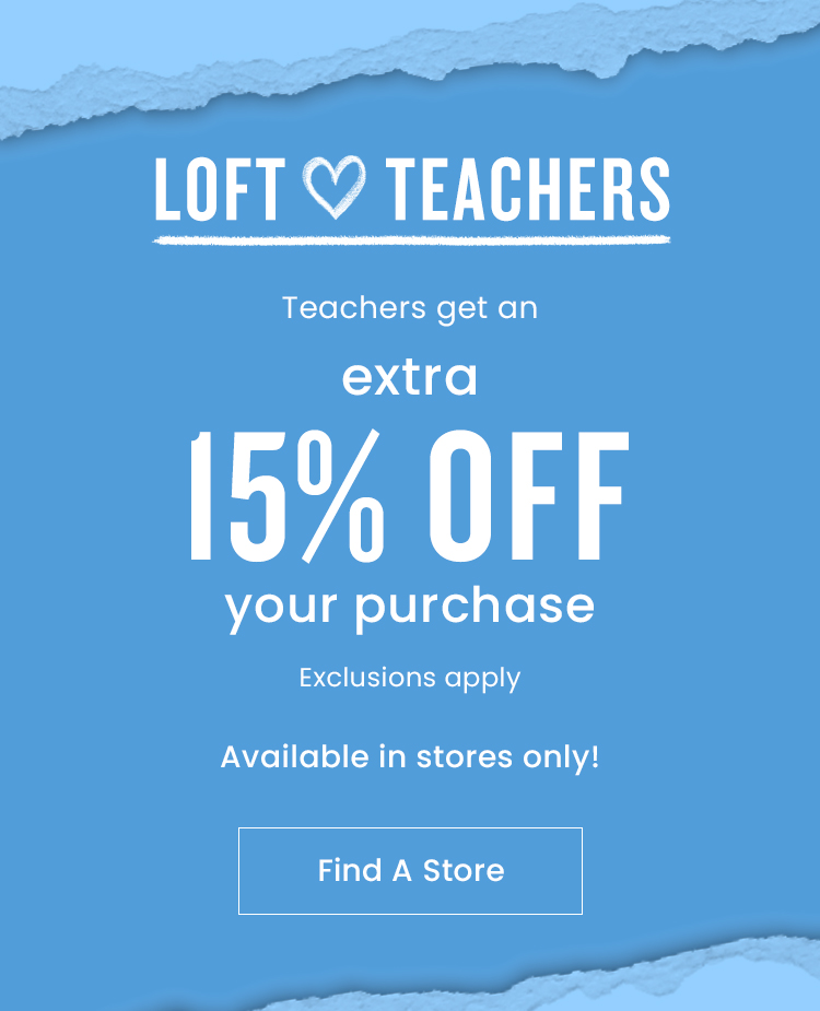 Loft Loves Teachers