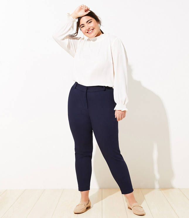 loft plus size pants