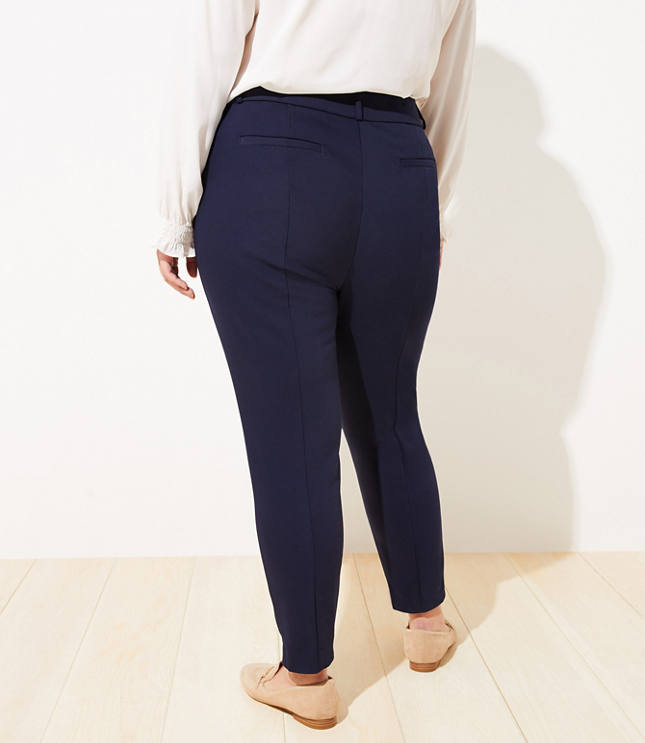 loft curvy skinny ankle pants