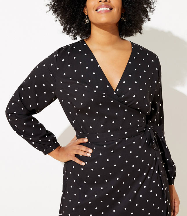 Ann taylor loft 2024 polka dot dress