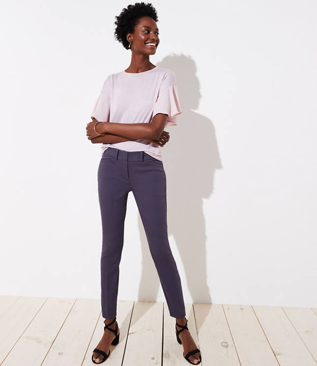 loft modern skinny pants