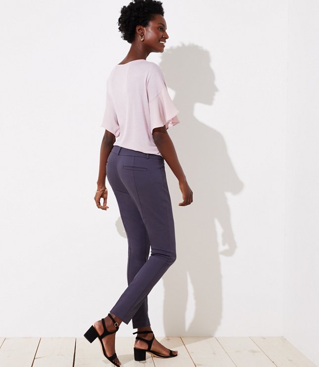 slim ankle trousers