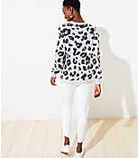 Leopard Jacquard Sweater carousel Product Image 3
