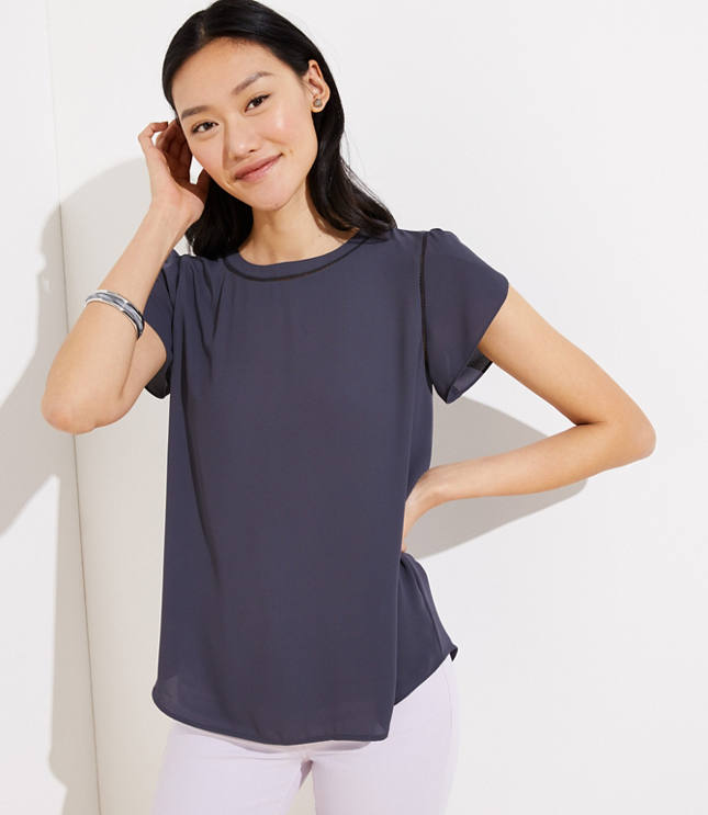 loft petite shirts