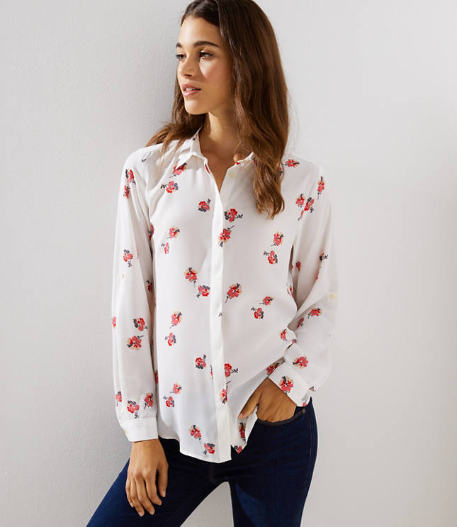 loft tops and blouses