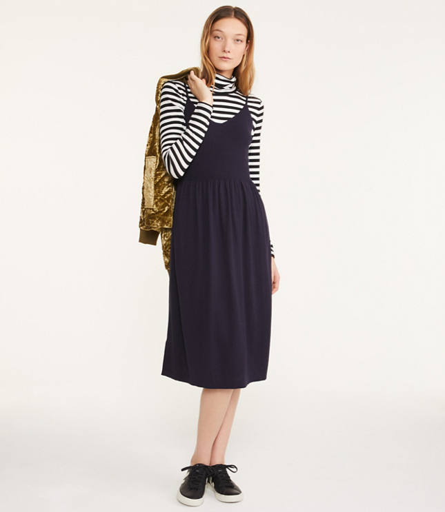 lou and grey slip dress