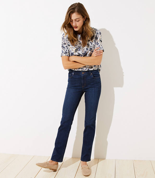 loft modern bootcut jeans