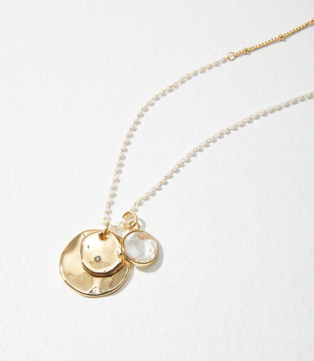 Coin Charm Necklace