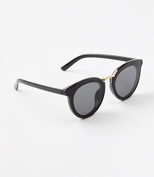 Loft Modern Round Sunglasses