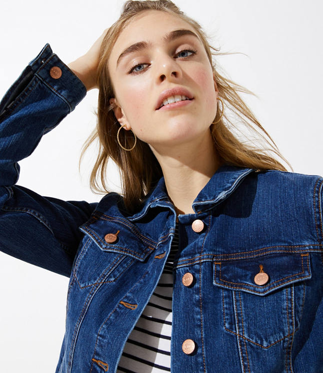 jeans jacket for girl online shopping