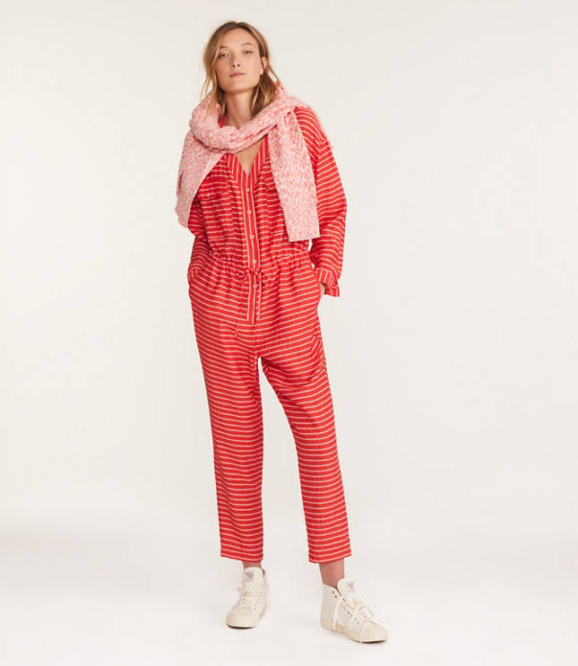 lou & grey brushmarl jumpsuit