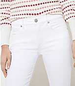 Mid Rise Slim Pocket Skinny Jeans in White carousel Product Image 2