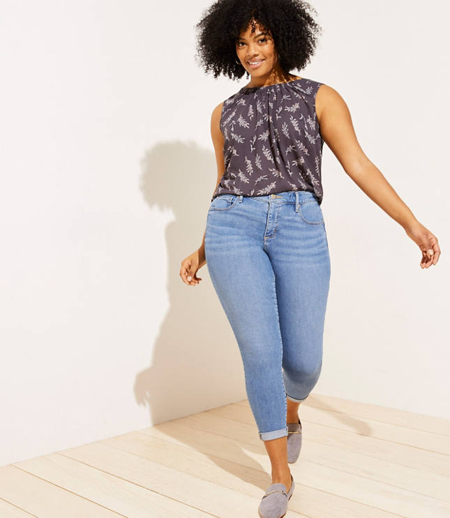 loft plus jeans
