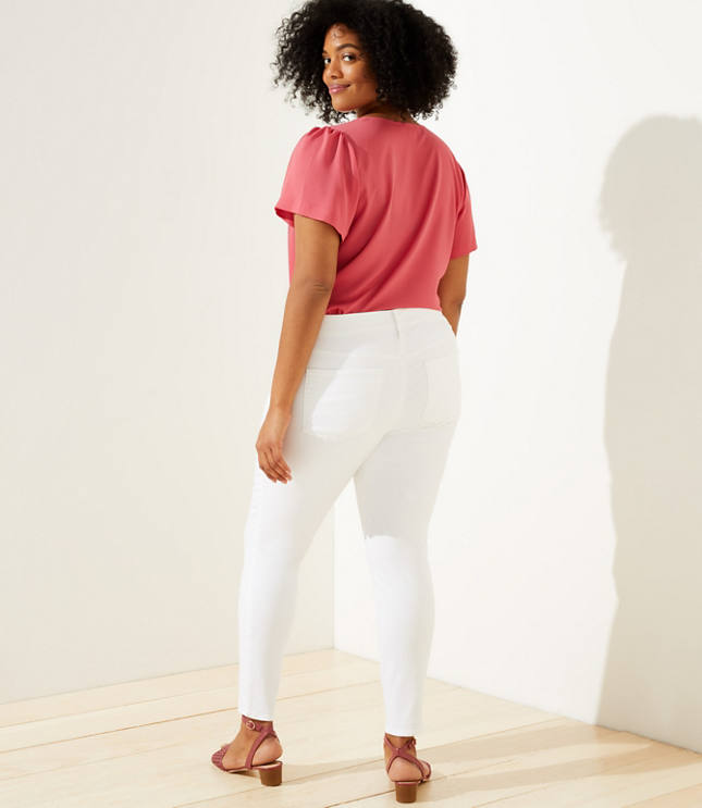 loft modern skinny jeans