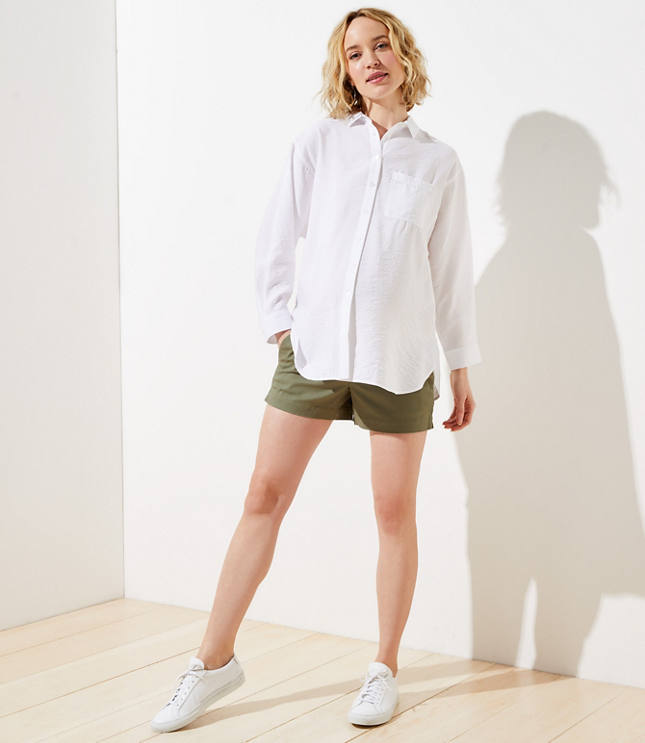 Maternity Riviera Shorts with 4 Inch Inseam