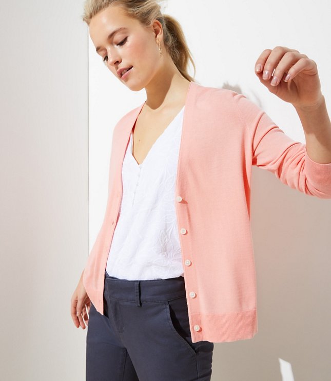 v neck cardigan