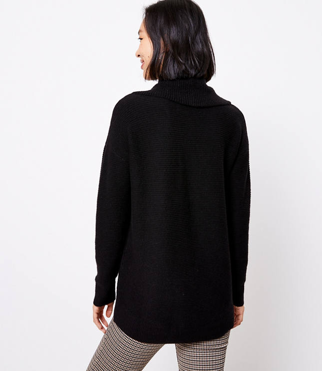 Cowl Neck Tunic Sweater