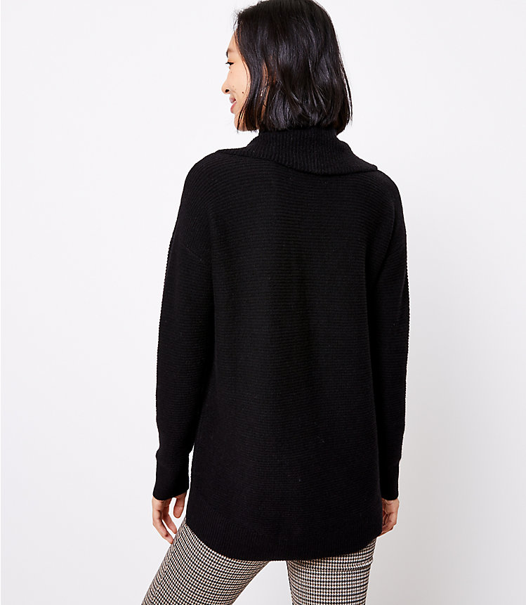 Cowl Neck Tunic Sweater image number 2