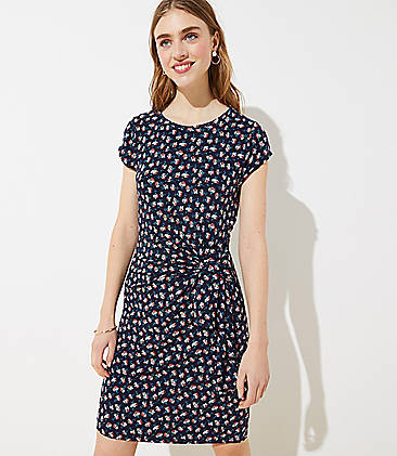 Royal Blue Eyelet Dress