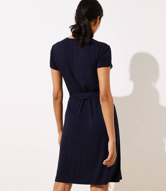ann taylor loft wrap dress