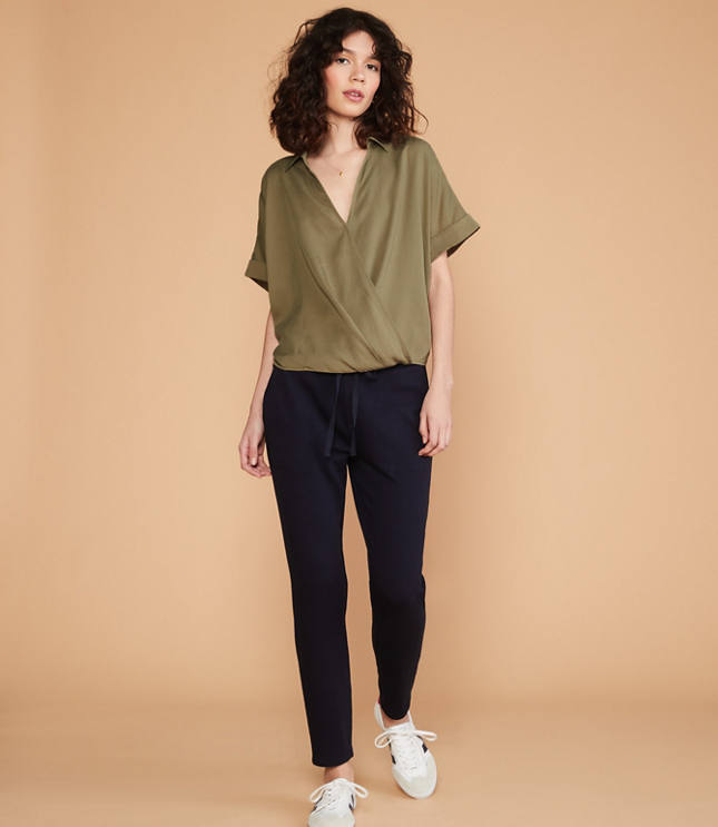 loft wrap shirt