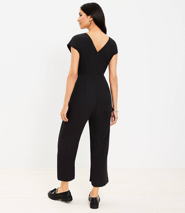 Loft outlet store black jumpsuit