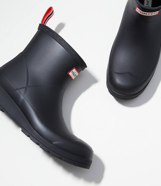 women's short ankle rain boots