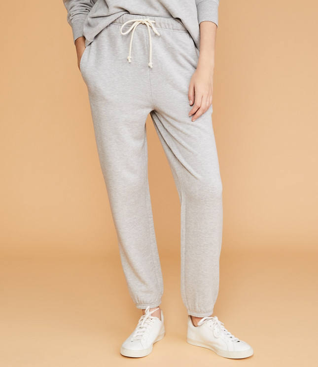 grey sweat pants