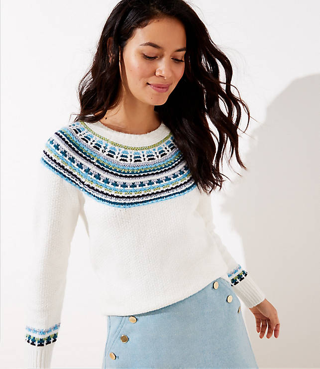 Modern Fairisle Sweater