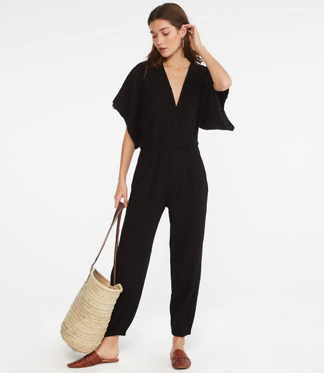 lou and grey black jumpsuit