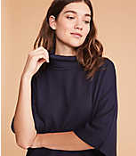 Lou & Grey Signature Softblend Poncho Top carousel Product Image 2