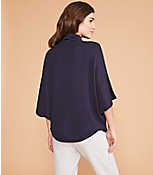 Lou & Grey Signature Softblend Poncho Top carousel Product Image 3
