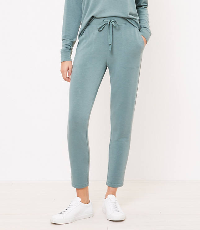 soft grey sweatpants