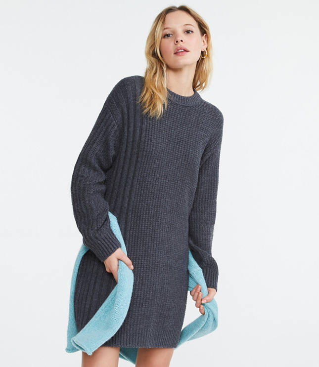 lou and grey sweater dress