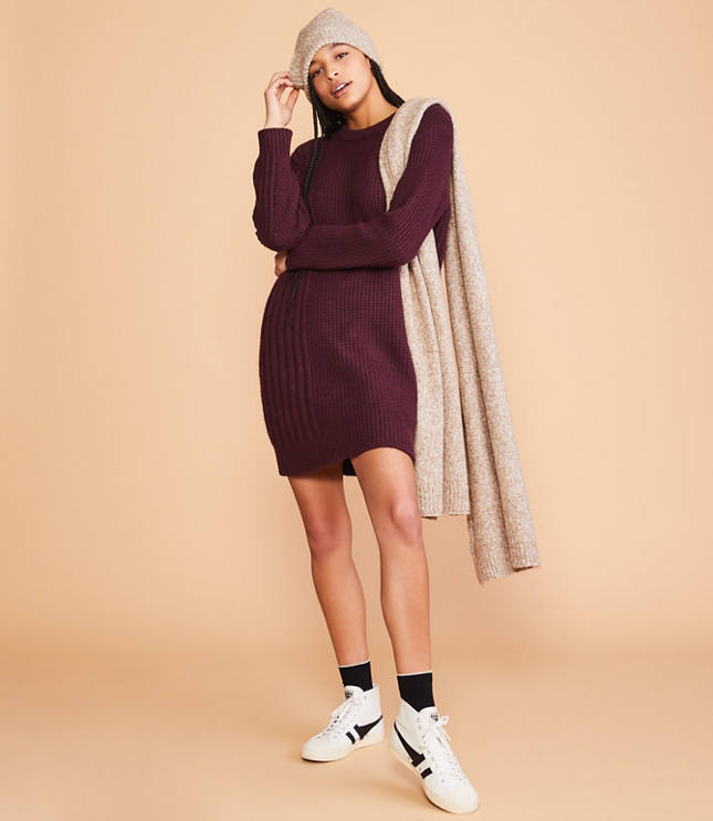 lou and grey sweater dress