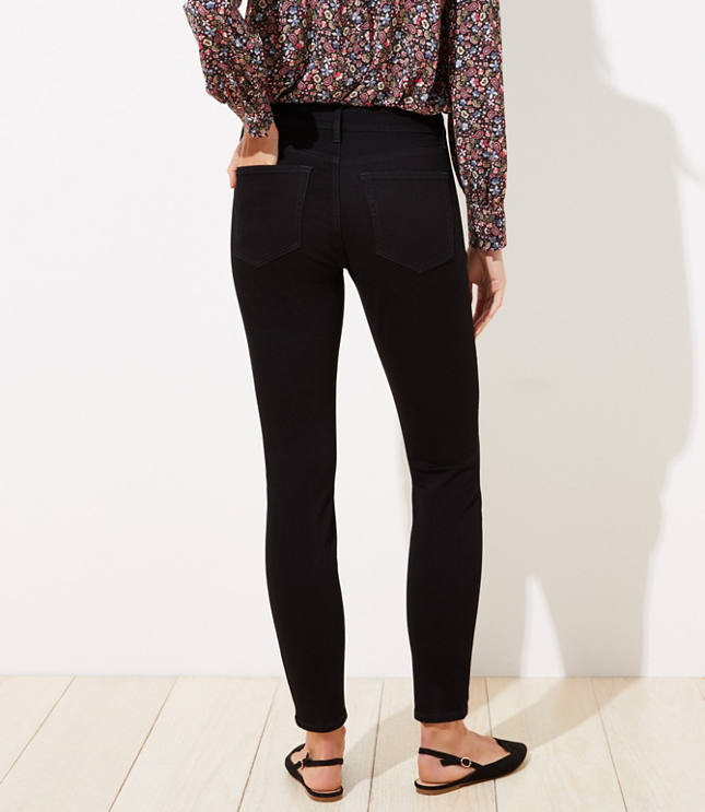 loft curvy skinny jeans