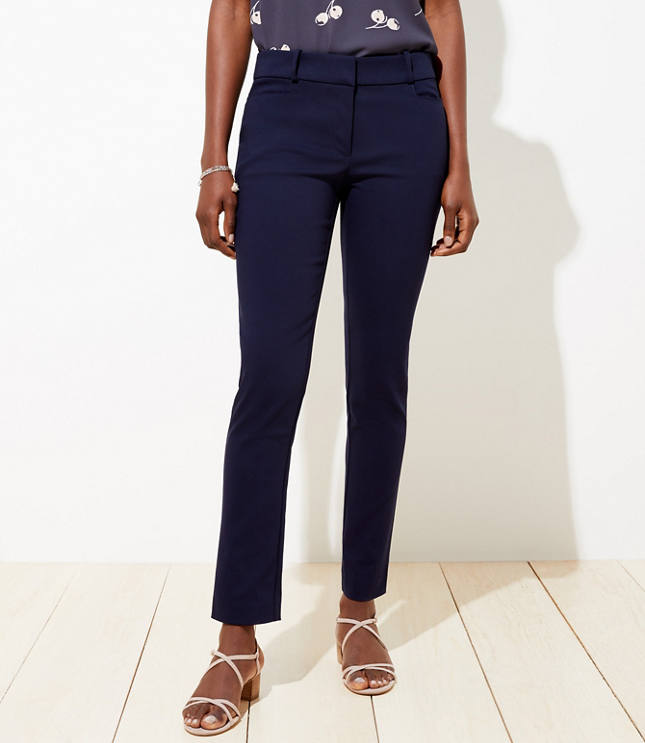 The High Waist Ankle Pant - Curvy Fit