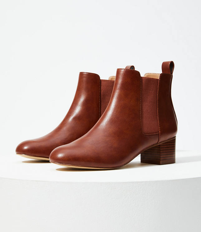 leather chelsea ankle boots