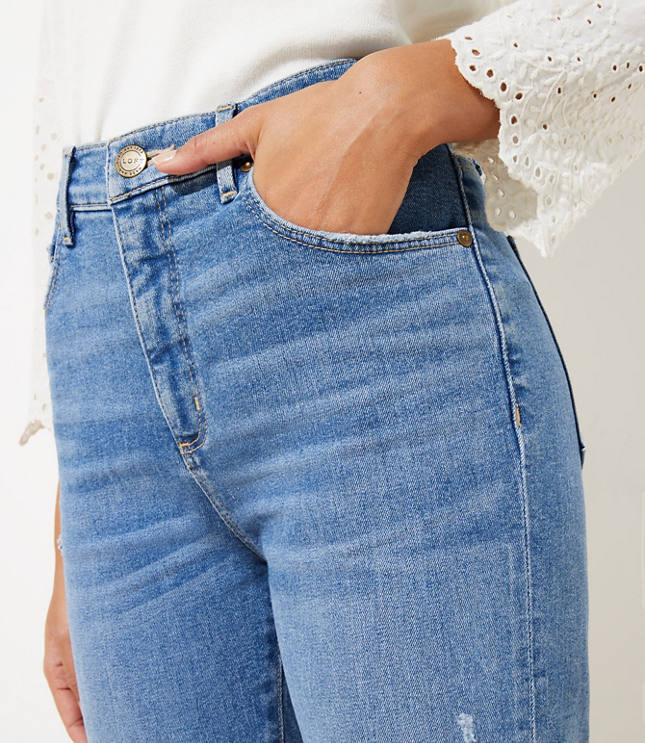 loft straight leg jeans