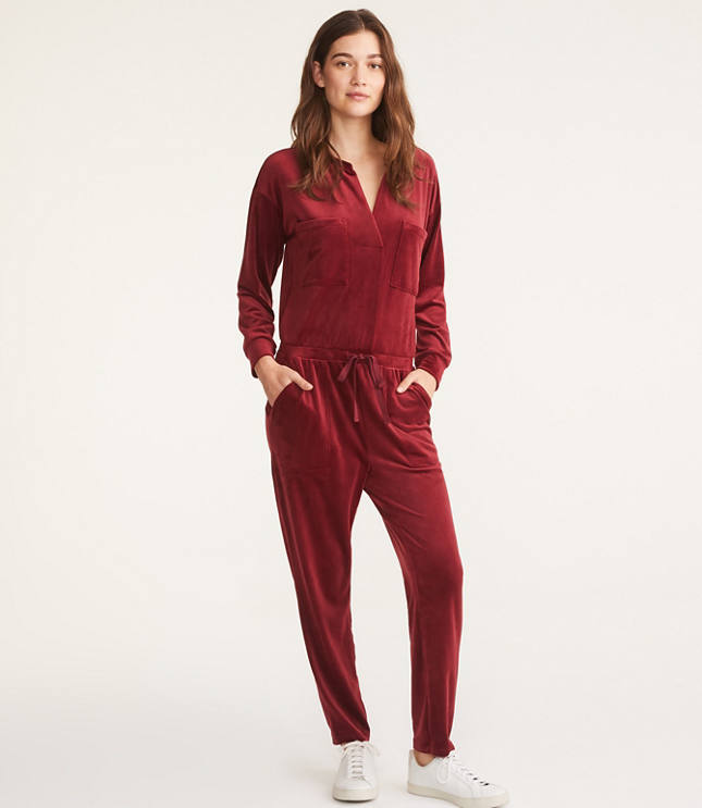 jumpsuit velour