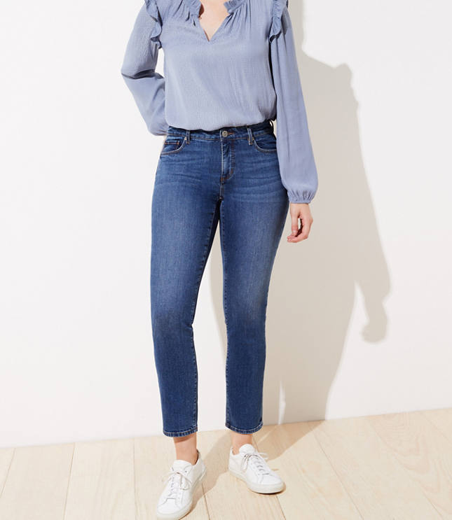 loft cropped jeans