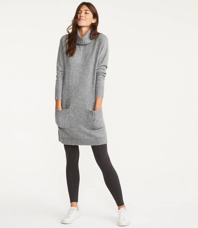 lou & grey lashout sweater dress