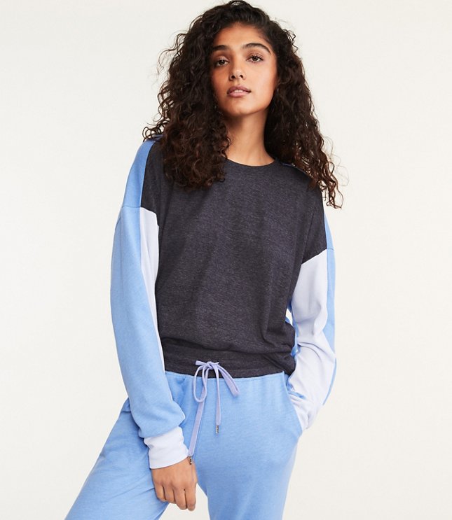 sundry colorblock sweatshirt