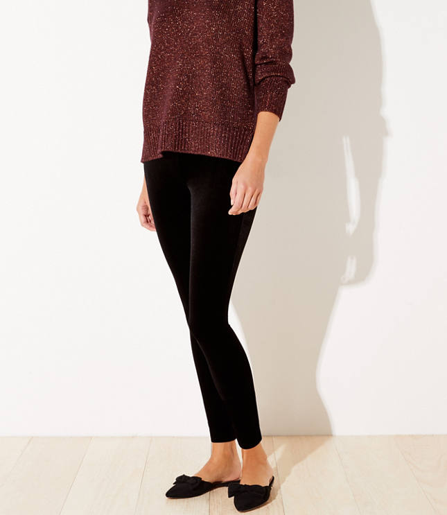 loft velvet sweatshirt