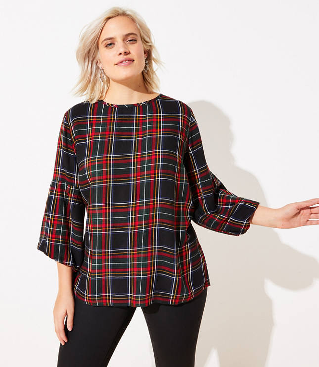 loft plus size blouses